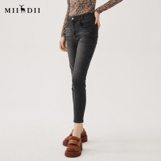 Answer to the mystery slim jeans for women in autumn new products versatile high waist small feet pinch pants pencil pants 243MK1139 
Answer to the mystery slim jeans for women in autumn new products versatile high waist small feet pinch pants pencil pants 243MK1139