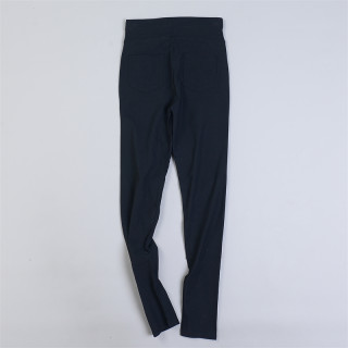 Elastic slim pencil pants black casual long pants Elastic slim pencil pants black casual long pants