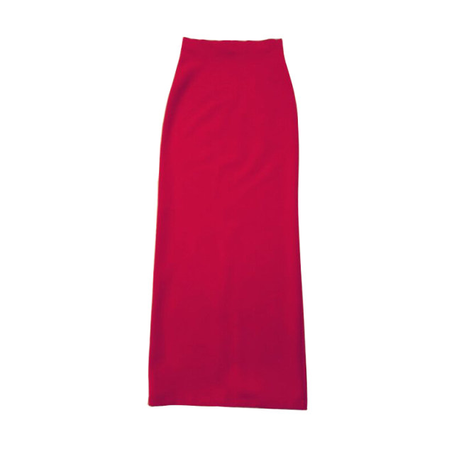 New hip-covered long skirt skirt with high waist without slit skirt slim fit and slim bottom elastic pencil skirt New hip-covered long skirt skirt with high waist without slit skirt slim fit and slim bottom elastic pencil skirt