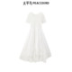 Peacebird Women's Summer 2025 New Waist Spliced Dress A1FAF2749 Peacebird Women's Summer 2025 New Waist Spliced Dress A1FAF2749