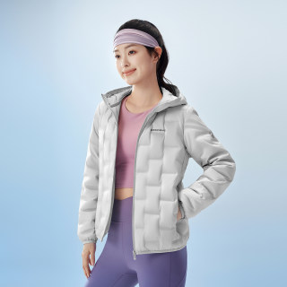 Bosideng hooded loose and thin layered down jacket for women Bosideng hooded loose and thin layered down jacket for women