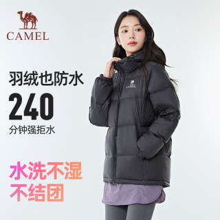 Camel outdoor down jacket windproof and warm bread jacket Camel outdoor down jacket windproof and warm bread jacket