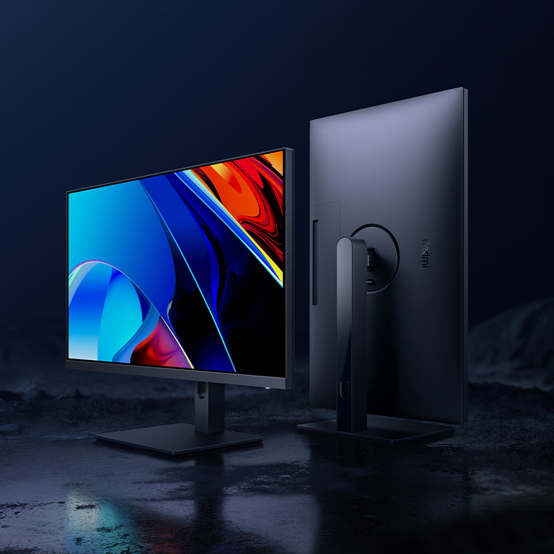 小米/Redmi显示器27英寸4K高清旋转升降Type-C反向充电办公显示屏
