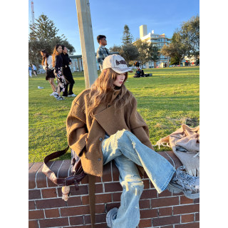 Xinleilin short hair woolen jacket Xinleilin short hair woolen jacket