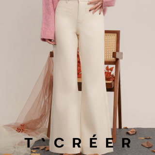 TCREER Urban minimalist slim fit and versatile legs and long trousers for women 
TCREER Urban minimalist slim fit and versatile legs and long trousers for women