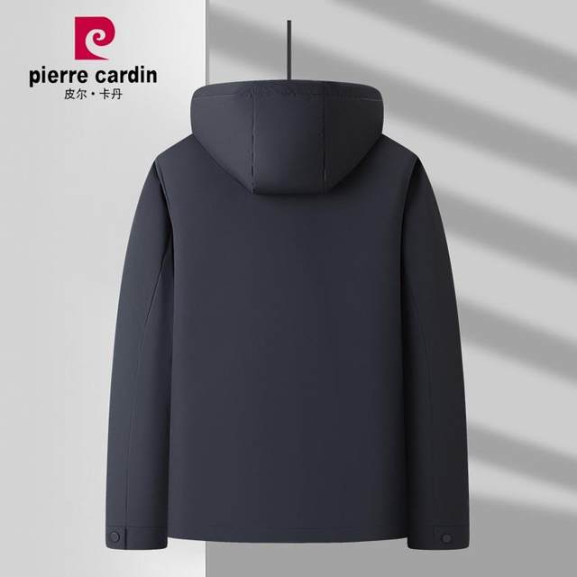 Pilkan autumn and winter milk silk jacket male plus velvet thickened hood can take off leisure business dad to wear jacket Pilkan autumn and winter milk silk jacket male plus velvet thickened hood can take off leisure business dad to wear jacket