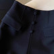 La Chapelle white slit suit skirt feminine mid-length skirt 2025 summer slim new high waist La Chapelle white slit suit skirt feminine mid-length skirt 2025 summer slim new high waist