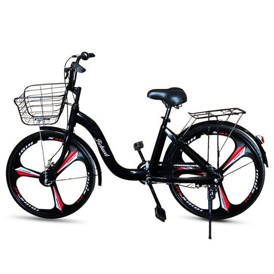 Road bicycle adult men's and women's solid tire 2426-inch riding light bicycle college students commuting to work 
Road bicycle adult men's and women's solid tire 2426-inch riding light bicycle college students commuting to work