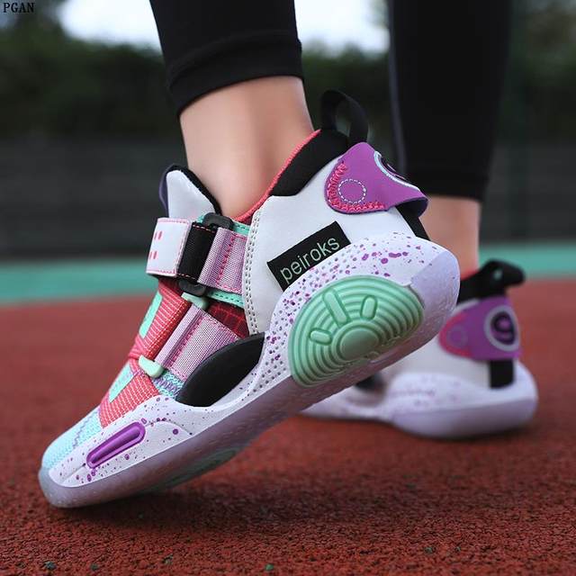 Children's basketball shoes, boys' sneakers, boys' non-slip shock-absorbing running shoes, middle and older boys' sports shoes Children's basketball shoes, boys' sneakers, boys' non-slip shock-absorbing running shoes, middle and older boys' sports shoes