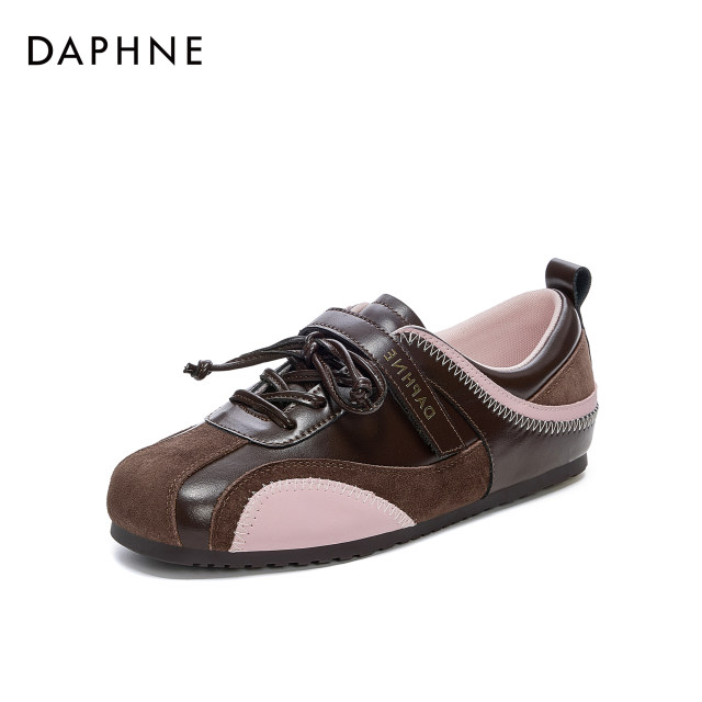 Daphne 2025 new autumn moral training shoes Velcro flat casual versatile women's shoes Daphne 2025 new autumn moral training shoes Velcro flat casual versatile women's shoes