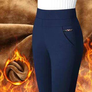 Welfare style mother's fleece pants are versatile, warm and slimming Welfare style mother's fleece pants are versatile, warm and slimming