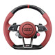 Suitable for Audi A3A4A5A6A7A8L modified steering wheel R8 one-click start two-key four-key Suitable for Audi A3A4A5A6A7A8L modified steering wheel R8 one-click start two-key four-key
