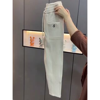 Autumn and winter fashion embroidery Harun pants girl
 Autumn and winter fashion embroidery Harun pants girl