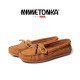 MINNETONKA mini Thangka retro matte Niubago doodles shoes soft flat sole light mouth single shoes loafers women MINNETONKA mini Thangka retro matte Niubago doodles shoes soft flat sole light mouth single shoes loafers women