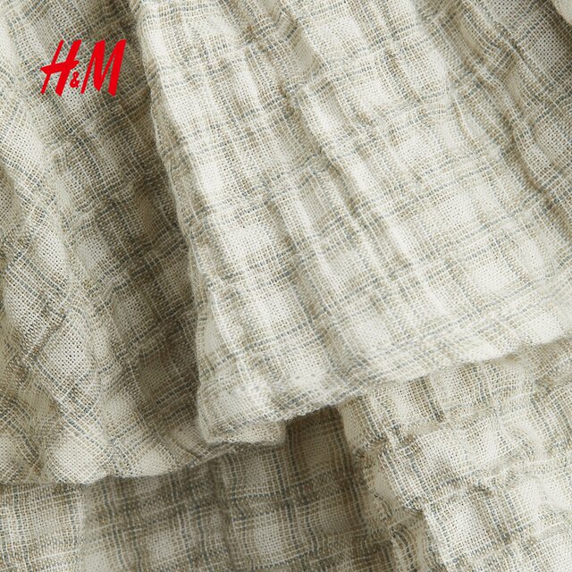 HM Women's Skirt 2025 Autumn New Drawstring Laminated High Waist Mini Skirt 1296491 
HM Women's Skirt 2025 Autumn New Drawstring Laminated High Waist Mini Skirt 1296491