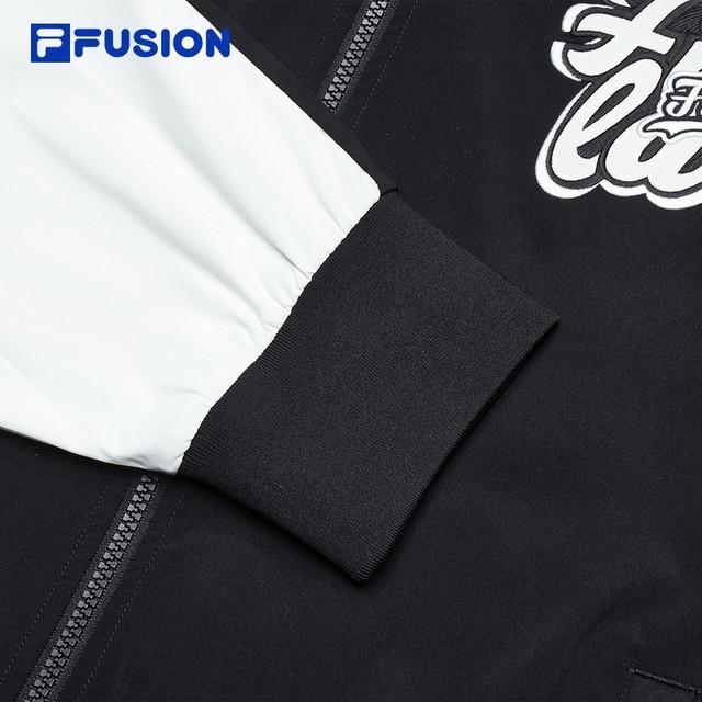 FILA FUSION Fila trendy brand woven jacket men's summer sports jacket fashion casual color matching baseball uniform FILA FUSION Fila trendy brand woven jacket men's summer sports jacket fashion casual color matching baseball uniform
