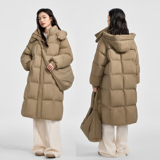 Qianrenggang hooded down jacket Qianrenggang hooded down jacket