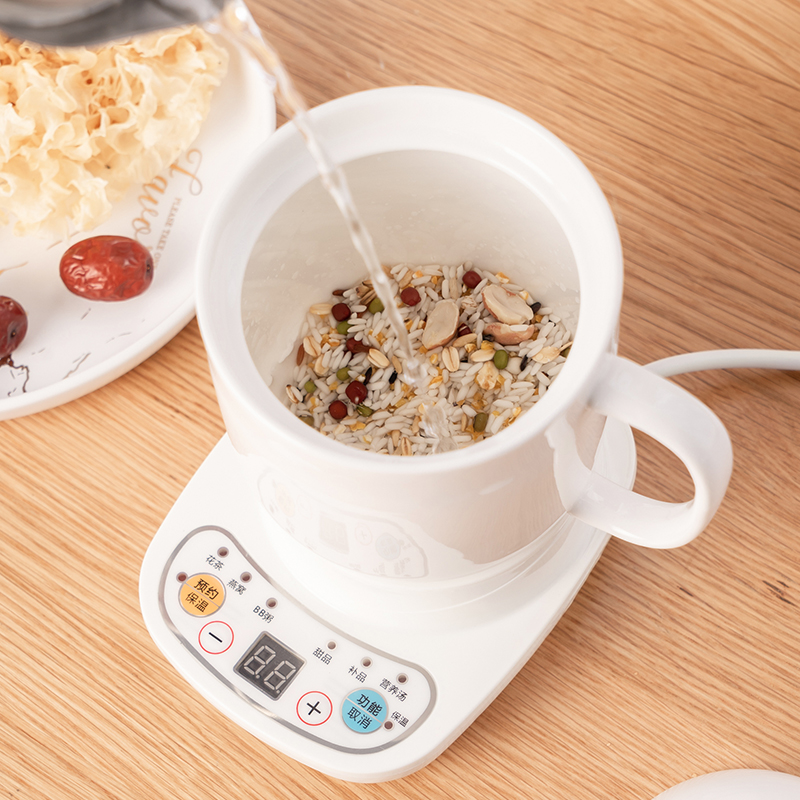 迷你陶瓷电炖养生杯 迷你陶瓷电炖养生杯