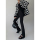 Paperlll Xinjian black zipper split casual pencil pants high waist, simple slimming, thin feet pants female Paperlll Xinjian black zipper split casual pencil pants high waist, simple slimming, thin feet pants female