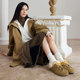 Best Tu 2025 spring new leather plus velvet thickening and warmth shoe flat sole female casual single shoes v4368am5
 Best Tu 2025 spring new leather plus velvet thickening and warmth shoe flat sole female casual single shoes v4368am5