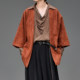 Cutting design mid-length Taoist robe cardigan men's spring and autumn Japanese style retro new Chinese style loose Yamamoto style jacket Cutting design mid-length Taoist robe cardigan men's spring and autumn Japanese style retro new Chinese style loose Yamamoto style jacket