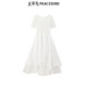 Peacebird Women's Summer 2025 New Waist Spliced Dress A1FAF2749 Peacebird Women's Summer 2025 New Waist Spliced Dress A1FAF2749