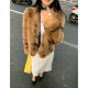 Jinyu flower leopard print fur one-piece coat for women 2025 new short fur coat environmentally friendly fur to keep warm Jinyu flower leopard print fur one-piece coat for women 2025 new short fur coat environmentally friendly fur to keep warm