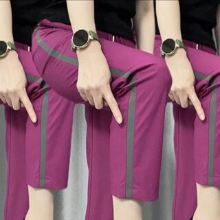 Elastic waist Harem pants trousers fashionable and casual Elastic waist Harem pants trousers fashionable and casual