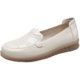 Yierkang women's shoes 2025 new genuine leather mother shoes soft sole middle-aged and elderly leather shoes comfortable beans shoes nurse single shoes Yierkang women's shoes 2025 new genuine leather mother shoes soft sole middle-aged and elderly leather shoes comfortable beans shoes nurse single shoes