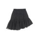 wana try black background and white dot hem asymmetric ultra-short fluffy skirt containing shorts 2025 summer new women's skirt wana try black background and white dot hem asymmetric ultra-short fluffy skirt containing shorts 2025 summer new women's skirt