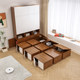 Multifunctional tatami bed box storage bed Rubik's cube combination bed small apartment balcony study floor bed wardrobe integrated Multifunctional tatami bed box storage bed Rubik's cube combination bed small apartment balcony study floor bed wardrobe integrated