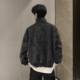 Xiji American retro PU leather tie-dye jacket men's spring and autumn high-end stand-up collar short motorcycle leather jacket couple Xiji American retro PU leather tie-dye jacket men's spring and autumn high-end stand-up collar short motorcycle leather jacket couple