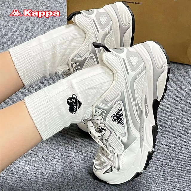 kappa women's shoes dad shoes 2025 autumn and winter new thick-soled heightening sports shoes casual breathable non-stuffy shoes kappa women's shoes dad shoes 2025 autumn and winter new thick-soled heightening sports shoes casual breathable non-stuffy shoes