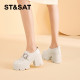 Saturday Loafers Women's 2025 Winter New Women's Shoes Women's Popular Shoes Thick Heels Spring and Autumn British Small Leather Shoes Saturday Loafers Women's 2025 Winter New Women's Shoes Women's Popular Shoes Thick Heels Spring and Autumn British Small Leather Shoes