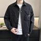 2025 new spring and autumn casual work jacket for men autumn trendy lapel tops large size multi-pocket men's jacket 
2025 new spring and autumn casual work jacket for men autumn trendy lapel tops large size multi-pocket men's jacket
