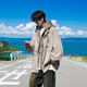 Fake two-piece jackets for men in spring and autumn new large size hooded tops casual style outdoor loose youth jackets 
Fake two-piece jackets for men in spring and autumn new large size hooded tops casual style outdoor loose youth jackets