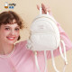 Mifei Backpack 2025 New Simple Pressing Pure Color Fashion Casual Tong Sweet Student School Bag Backpack Woman
 Mifei Backpack 2025 New Simple Pressing Pure Color Fashion Casual Tong Sweet Student School Bag Backpack Woman