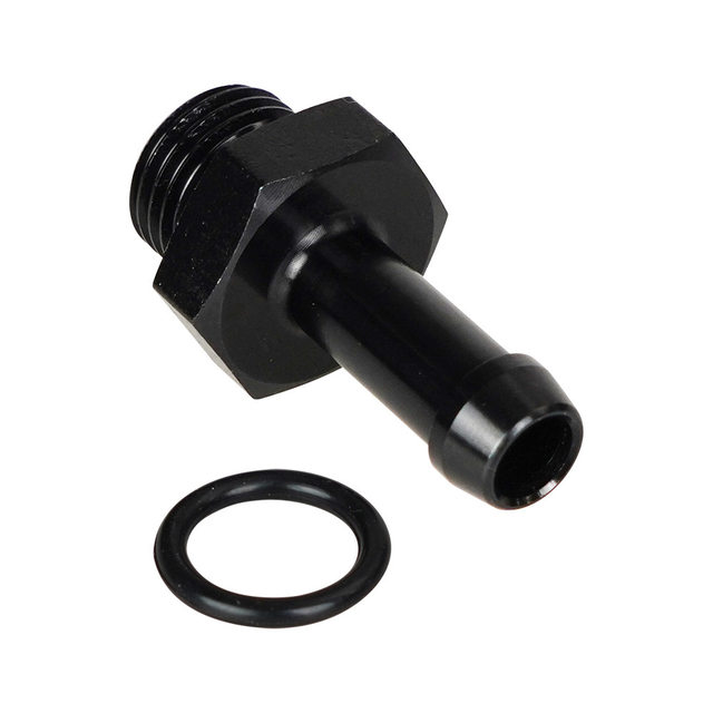 Car modification cross-border hose barb joint aluminum alloy fuel line adapter 6AN external thread to 5/16 Car modification cross-border hose barb joint aluminum alloy fuel line adapter 6AN external thread to 5/16