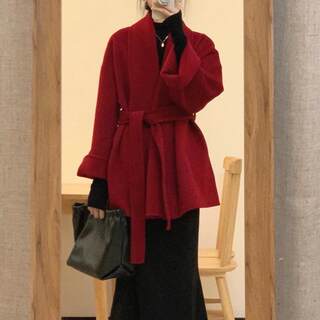 Australian Sheep Red Woolen Coat Wedding Jacket 
Australian Sheep Red Woolen Coat Wedding Jacket