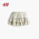 HM Women's Skirt 2025 Autumn New Drawstring Laminated High Waist Mini Skirt 1296491 
HM Women's Skirt 2025 Autumn New Drawstring Laminated High Waist Mini Skirt 1296491