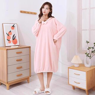 Coral velvet absorbing soft quick-drying bath skirt 
Coral velvet absorbing soft quick-drying bath skirt