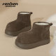Human-born Kapibala ugly cute big-headed snow boots for women 2025 new winter women's shoes thick sole plus velvet thickened cotton shoes Human-born Kapibala ugly cute big-headed snow boots for women 2025 new winter women's shoes thick sole plus velvet thickened cotton shoes