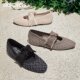 Skecher pointed toe women's shallow mouth single shoes temperament Mary Zhenxia new princess shoes breathable commuter casual flat shoes Skecher pointed toe women's shallow mouth single shoes temperament Mary Zhenxia new princess shoes breathable commuter casual flat shoes