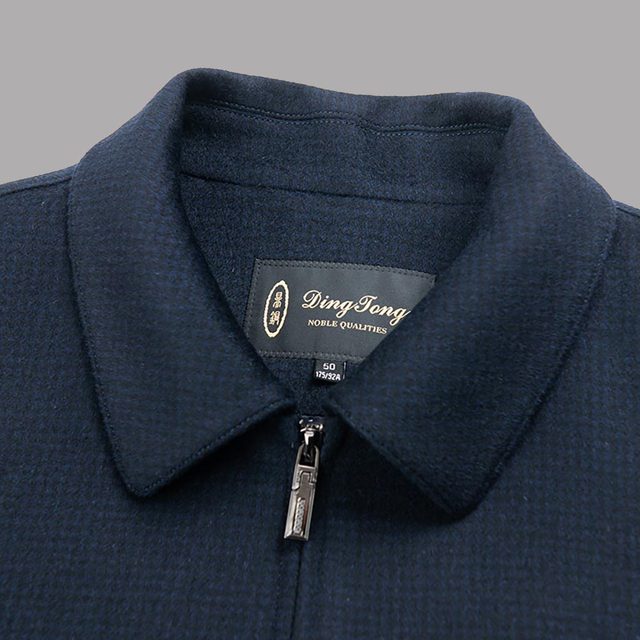 Ding copper wool jacket men middle-aged high-end thickened winter business casual lapel short men's woolen jacket men's clothing Ding copper wool jacket men middle-aged high-end thickened winter business casual lapel short men's woolen jacket men's clothing
