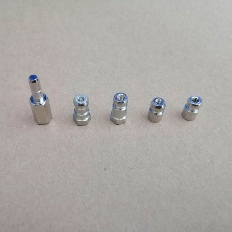 National standard M3M3.5 round hexagonal copper nut ceramic ignition needle accessories ball head nut