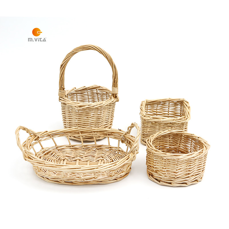 Montessori teaching aids Montessori teaching aids collection basket mini rattan basket small basket mini collection basket
