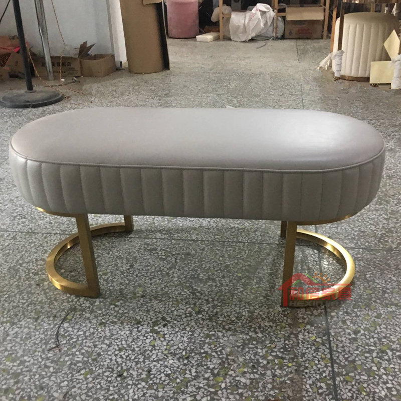 Bedside clothes on the floor stool European-style bedside stool bedroom bed front sofa stool princess luxury bench multi-functional