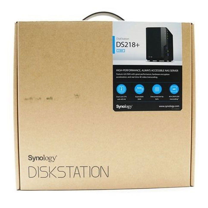 5Cgo DS218 plus play 2Bay NAS network storage server home private cloud server desktop version