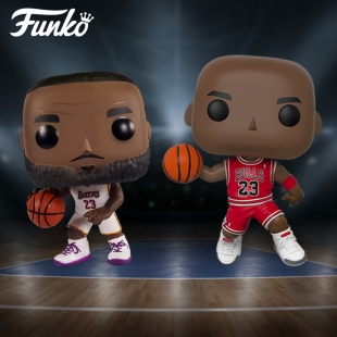 funko pop正版nba球星詹姆斯乔丹公仔手办摆件 生日礼物 创意礼品