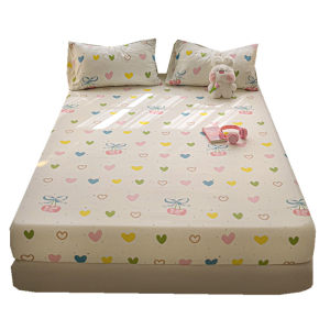 Class A 100 All-Cotton Pure Cotton Bed Sheet Single-piece Full-Inclusive Bed Cover Mattress Protective Cover Anti-Slip Dust-Anti-Dust Sheet 2025 New Model 
Class A 100 All-Cotton Pure Cotton Bed Sheet Single-piece Full-Inclusive Bed Cover Mattress Protective Cover Anti-Slip Dust-Anti-Dust Sheet 2025 New Model